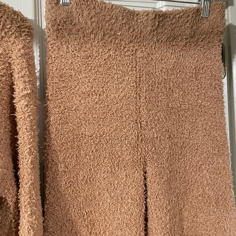 aerie Cozy Teddy High-Waist Lounge Set - Picture 4 of 6